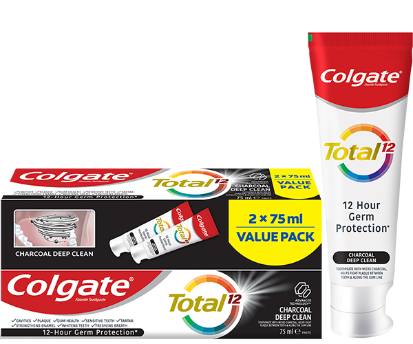 Colgate® Total® 12 Charcoal Deep Clean