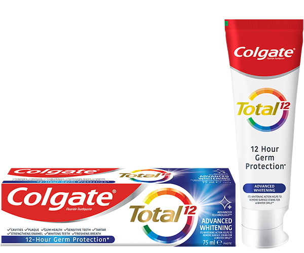 Colgate® Total® 12 Advanced Whitening, Multi-benefit Toothpaste