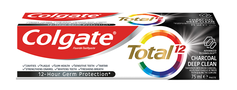 Colgate Total 12 Charcoal Deep Clean Toothpaste