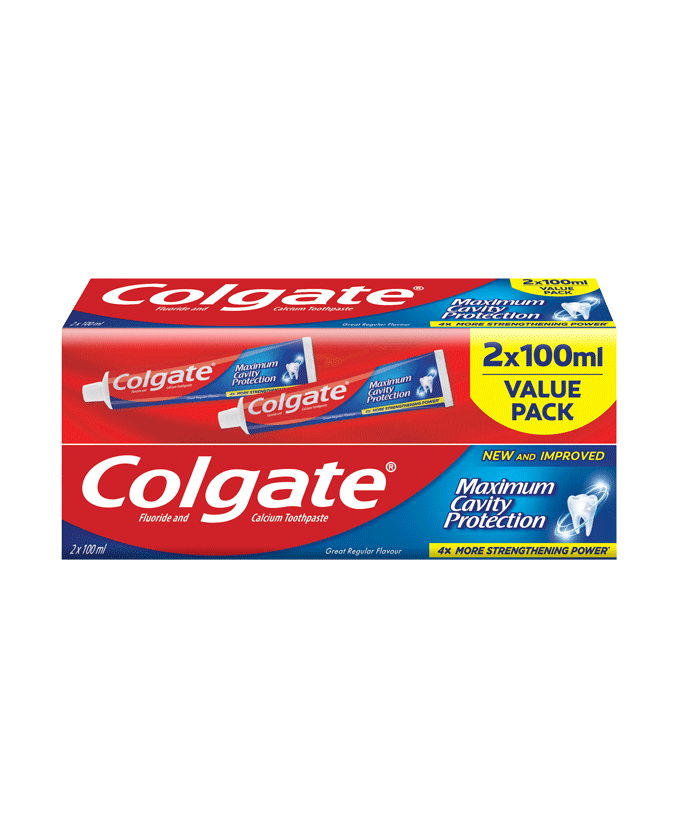 Colgate® Maximum Cavity ProtectionTwinpack