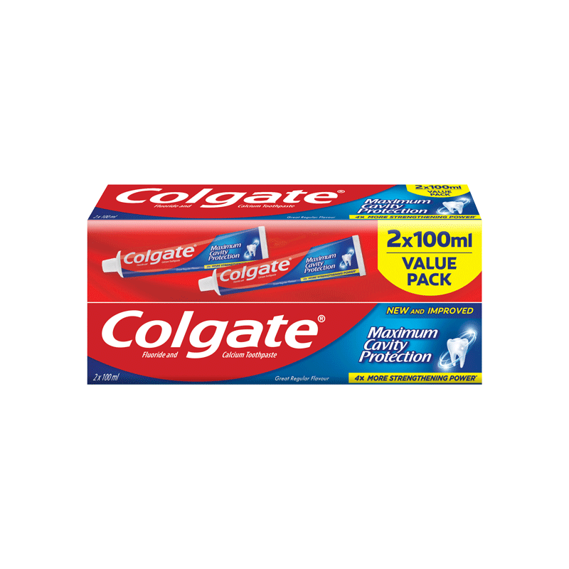 Colgate® Maximum Cavity ProtectionTwinpack