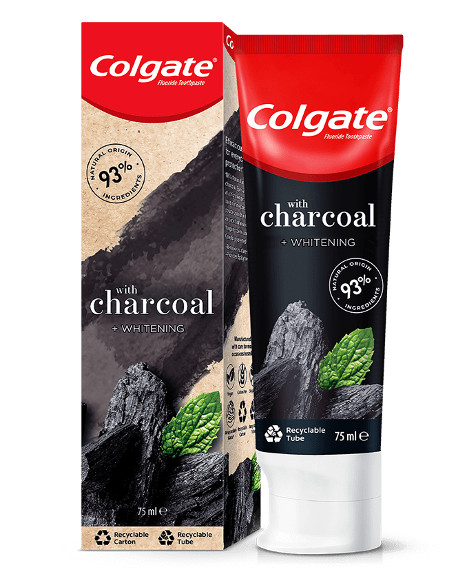 Colgate® Naturals® with Charcoal + Whitening