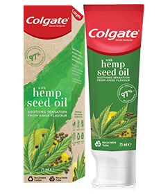 Colgate® Naturals® with Hemp Seed Oil