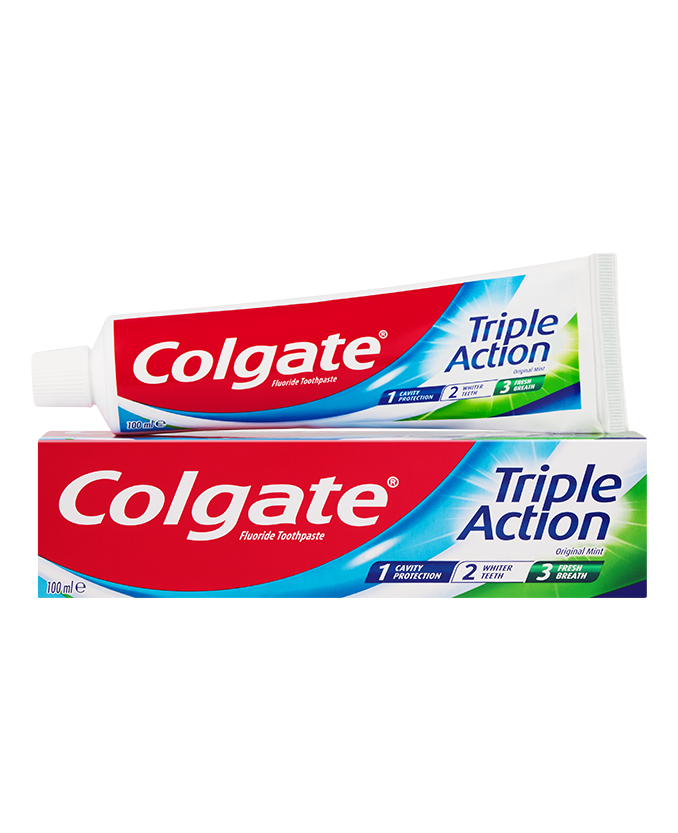 Colgate Toothpaste Triple Action 125 Ml 50 OFF