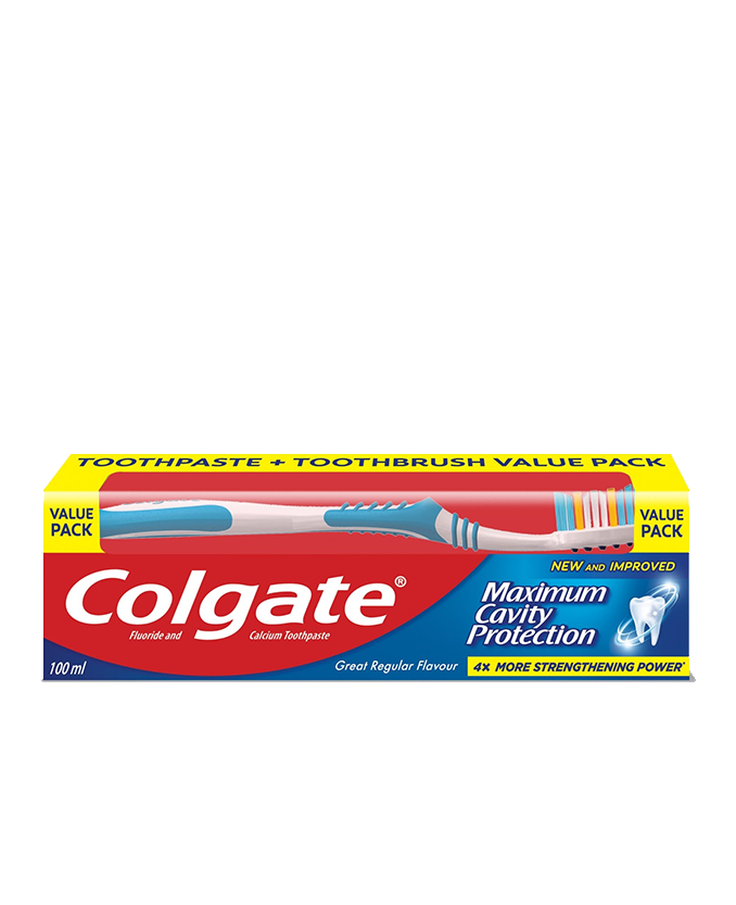 Colgate® Maximum Cavity Protection + TB