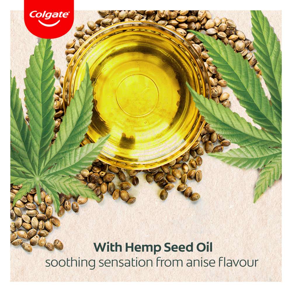 Colgate® Naturals® with Hemp Seed Oil
