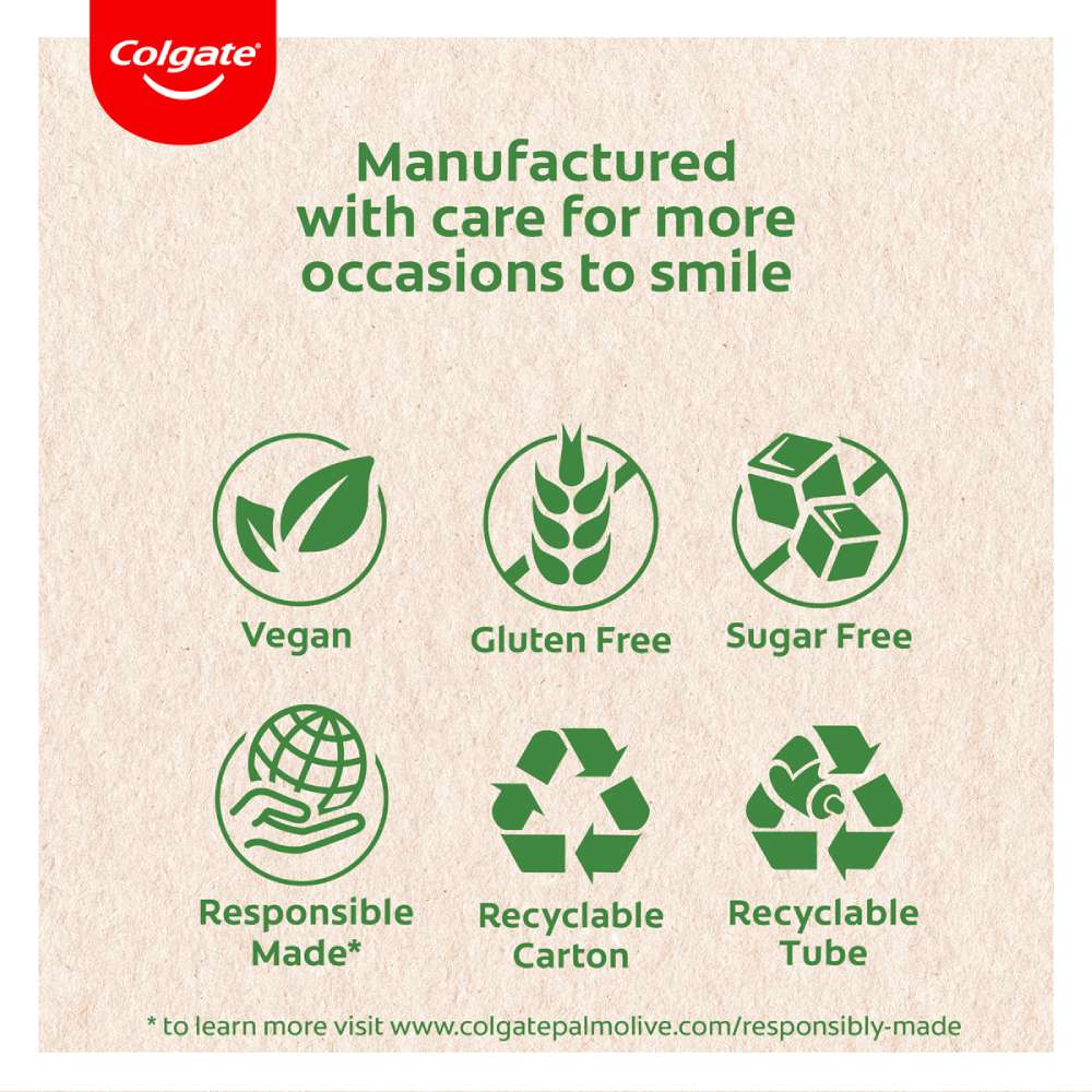 Colgate® Naturals® with Hemp Seed Oil