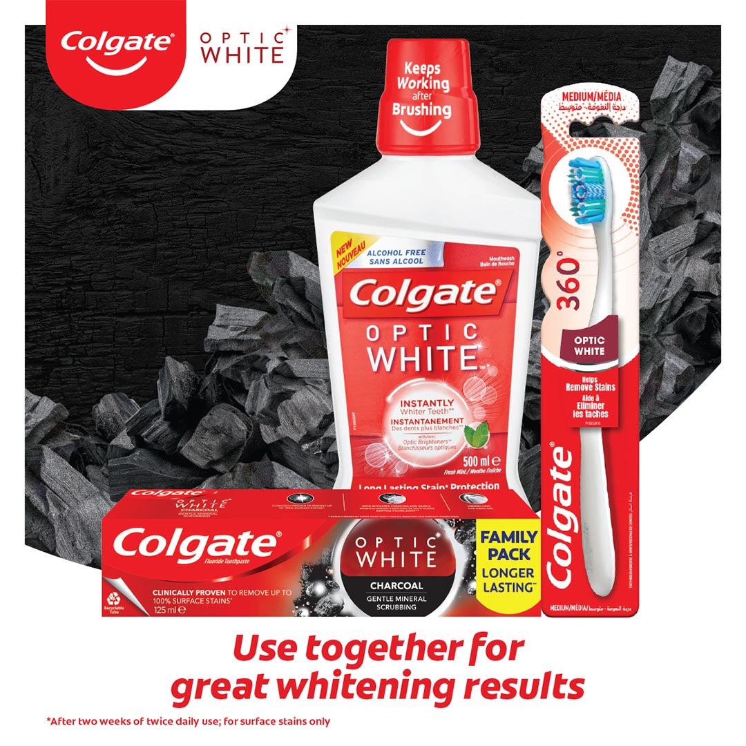 Colgate® Optic White® Charcoal