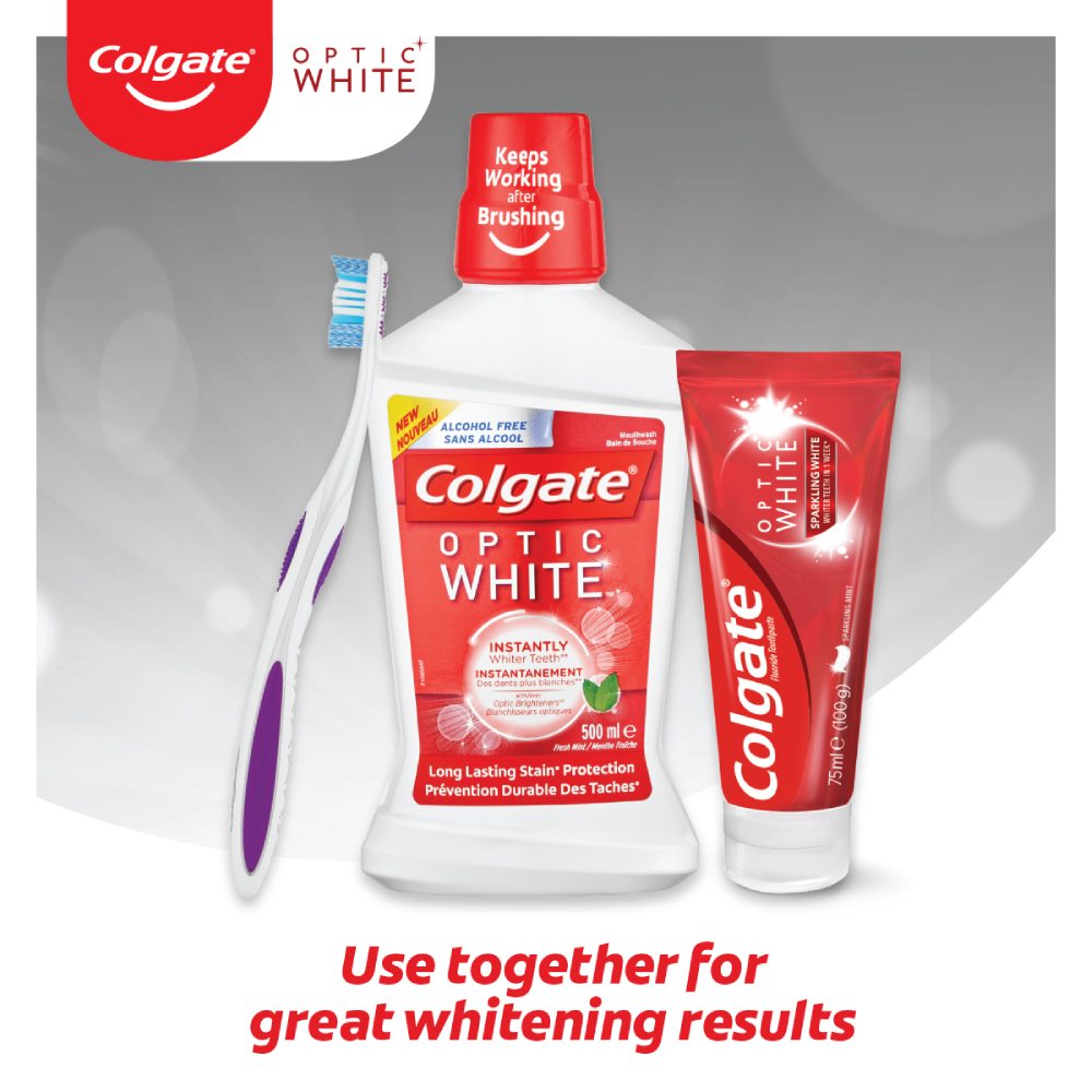 Colgate® Optic White® Twin Pack