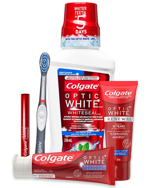 Colgate Optic White Products