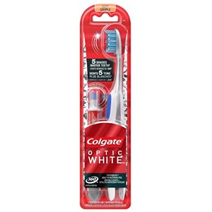 Colgate® Optic White Toothbrush + Whitening Pen