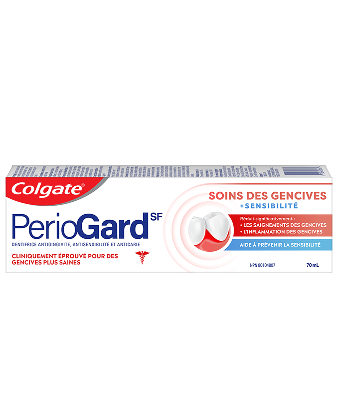 Dentifrice Colgate PerioGard SF Soins des gencives + Sensibilité