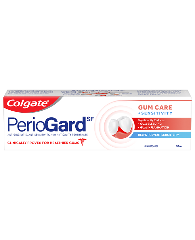 Packshot of Colgate® Periogard gumcare and sensitivity