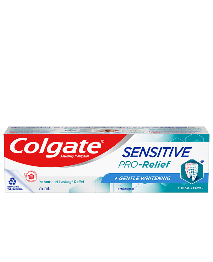 Colgate* Sensitive Pro-Relief™ + Gentle Whitening