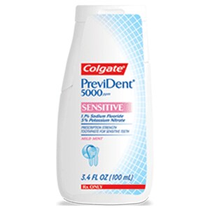PreviDent® 5000 Sensitive (1.1% Sodium Fluoride, 5% Potassium Nitrate) Prescription Strength Toothpaste For Sensitive Teeth (Rx Only)