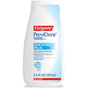 Colgate® PreviDent® 5000 Booster Plus (1.1% Sodium Fluoride) Prescription Strength Toothpaste (Rx Only)