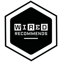 Wired recommends award - logo Wired recommends award - logo