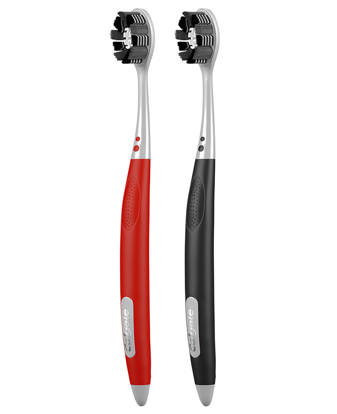 Packshot of Colgate Optic White Pro Series Manual black