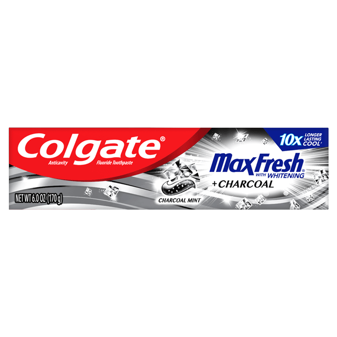 Packshot of Colgate<sup>®</sup> Max Fresh<sup>®</sup> Charcoal