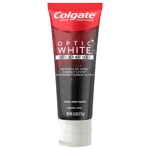 Crema Dental Colgate Optic White con Carbón