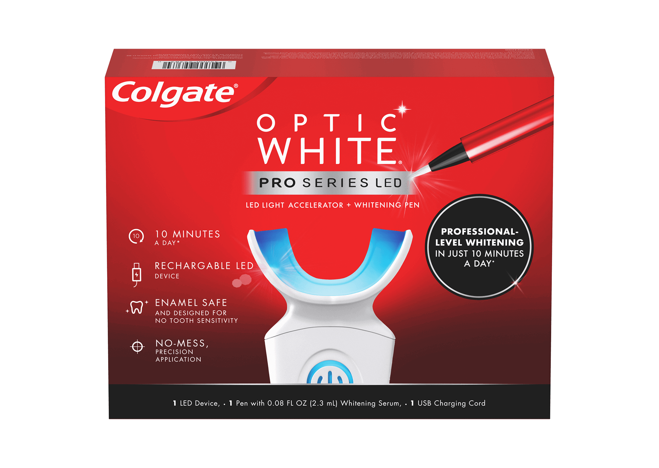 Colgate Optic White PRO Series LED Packshot