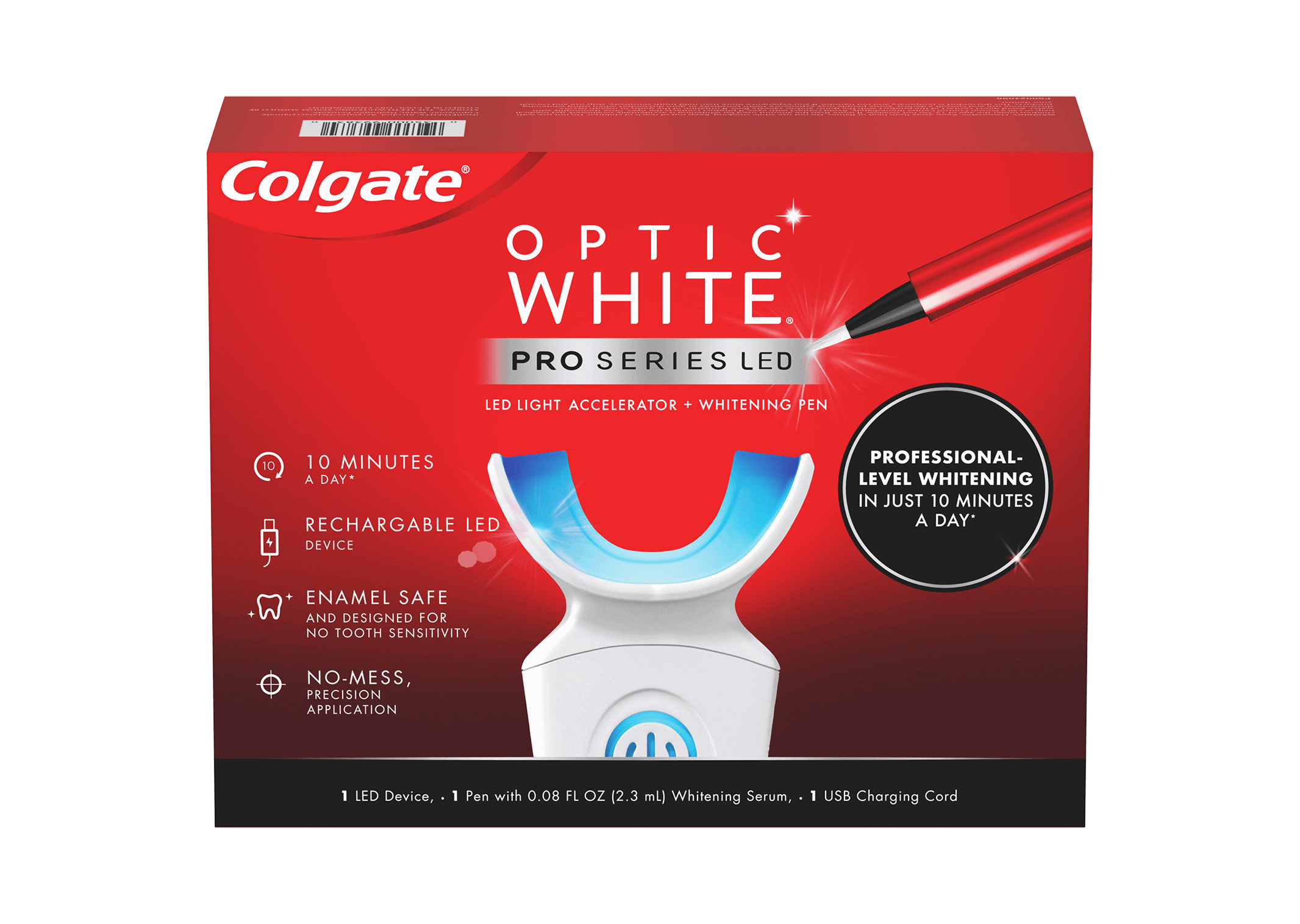 Colgate Optic White PRO Series LED Packshot Colgate Optic White PRO Series LED Packshot