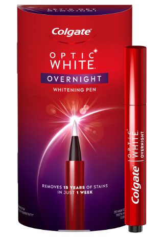 Colgate optic white overnight whitening pen