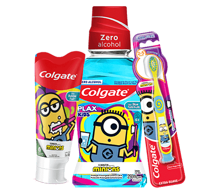 Productos Colgate para niños y niñas