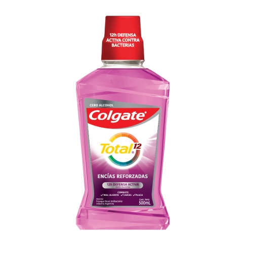 Colgate Total 12 Encías Reforzada Enjuague Bucal