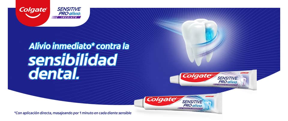 Colgate® Sensitive Pro Alivio Reparación Inmediata Colgate® Sensitive Pro Alivio Reparación Inmediata