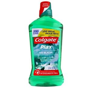Enjuague Bucal Colgate<sup>®</sup> Plax Ice Glacial Zero Alcohol