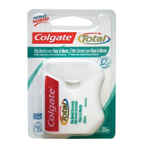 Hilo Dental Colgate<sup>®</sup> Total Con Fluor y Menta