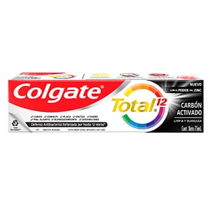 Colgate Total 12 Carbon Activado