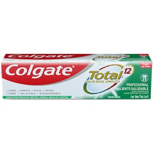 Crema Dental Colgate<sup>®</sup> Total 12 Professional Aliento Saludable