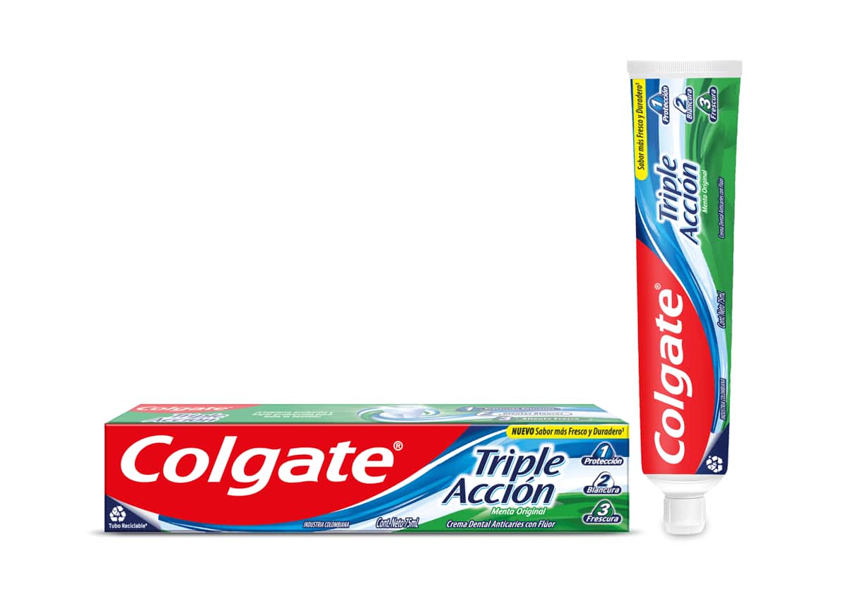 Crema dental Colgate Triple Acción