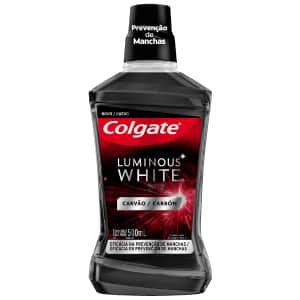 Enjuague Bucal Colgate Luminous White con Carbón