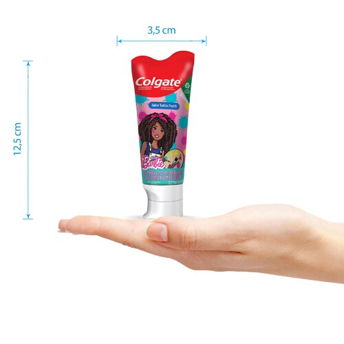 Tamaño de Colgate Smiles Barbie