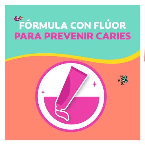 Fórmula con flúor para prevenir caries