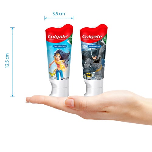 Tamaños de Colgate® Smiles Justice League®