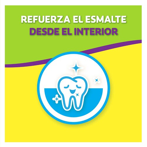 Refuerza el esmalte desde el interior