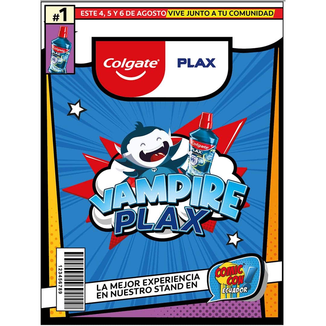 Comiccon Colgate Plax Odor Control Comiccon Colgate Plax Odor Control