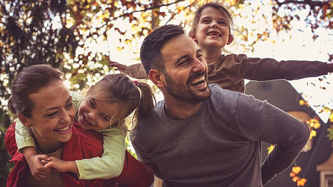 Familia feliz