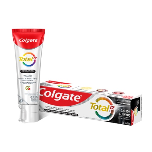 Pasta Dental Colgate® Total 12 Carbón Activado