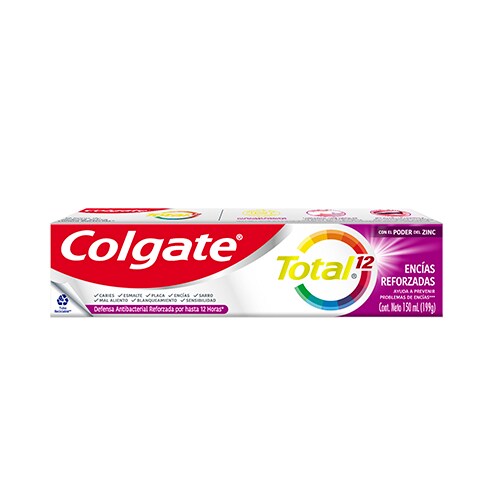 Pasta Dental Colgate Total 12 Encías Reforzada