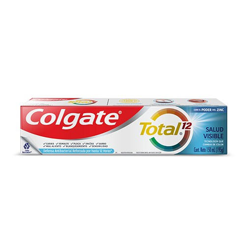 Pasta Dental Colgate Total 12 Salud Visible
