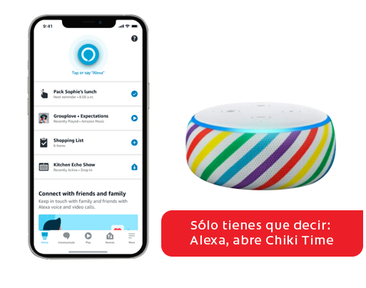 Activa Chiki Time en tu Alexa Activa Chiki Time en tu Alexa