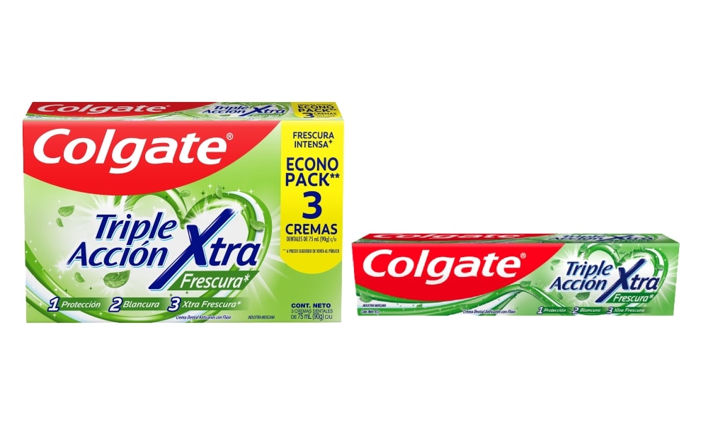 Colgate® Triple Acción* Xtra Frescura