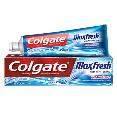 Colgate Max Fresh with Mini Breath Strips