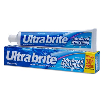 Crema Dental Ultrabrite Advanced Whitening