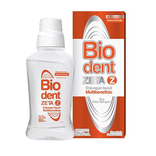Enjuague Bucal Biodent Zeta 250ML